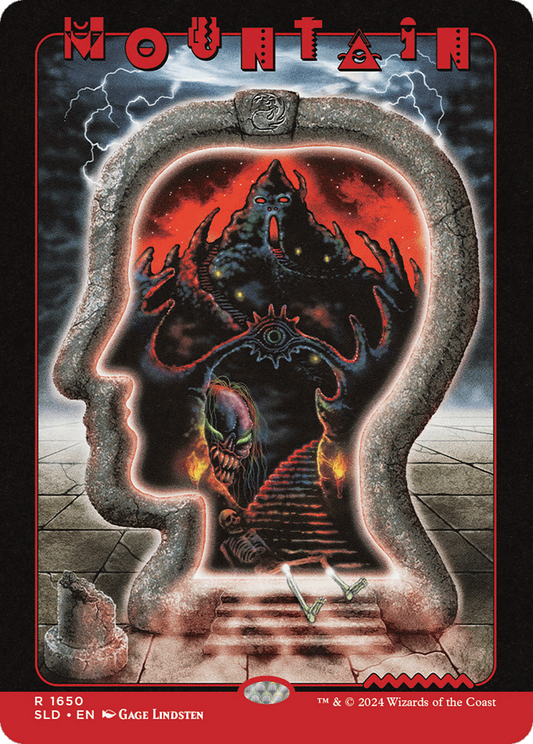 Mountain (1650) (Rainbow Foil) (1650) Foil - Secret Lair Drop Series