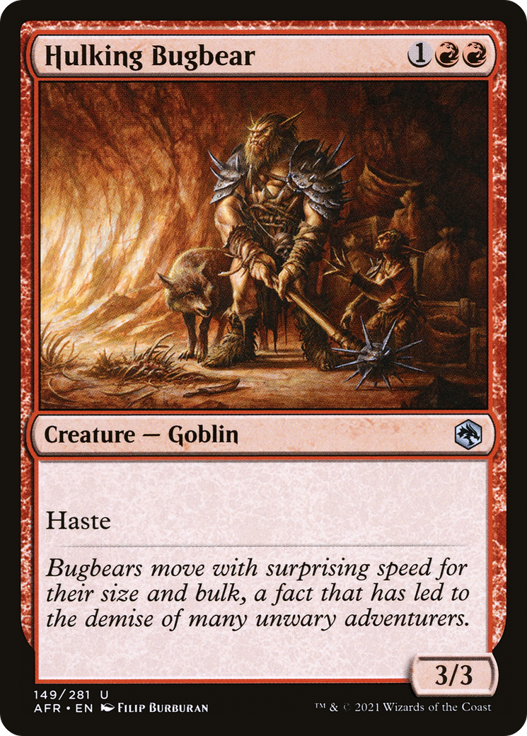 Hulking Bugbear (149) Foil - Adventures in the Forgotten Realms
