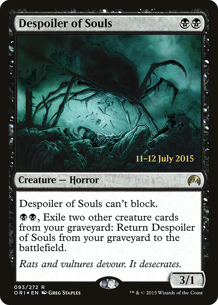 Despoiler of Souls (093) Foil - Magic Origins Promos