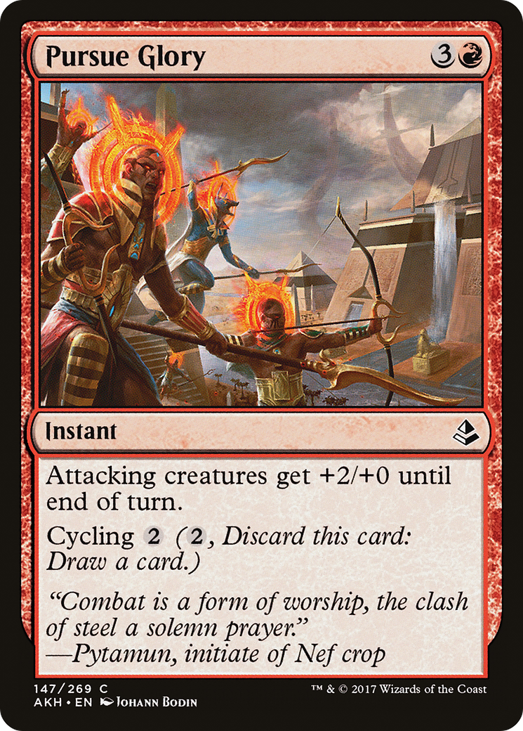 Pursue Glory (147) Foil - Amonkhet