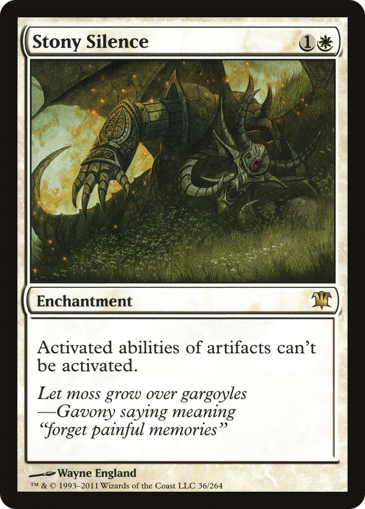 Stony Silence (036) - Innistrad