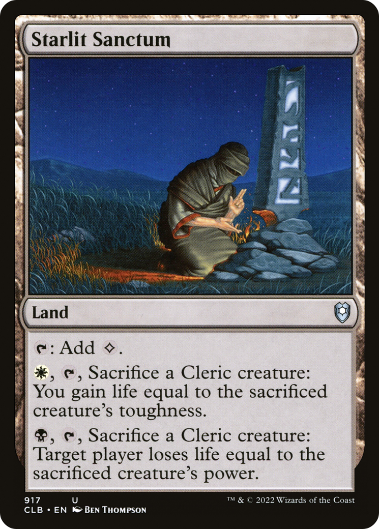 Starlit Sanctum (917) - Commander Legends: Battle for Baldur's Gate