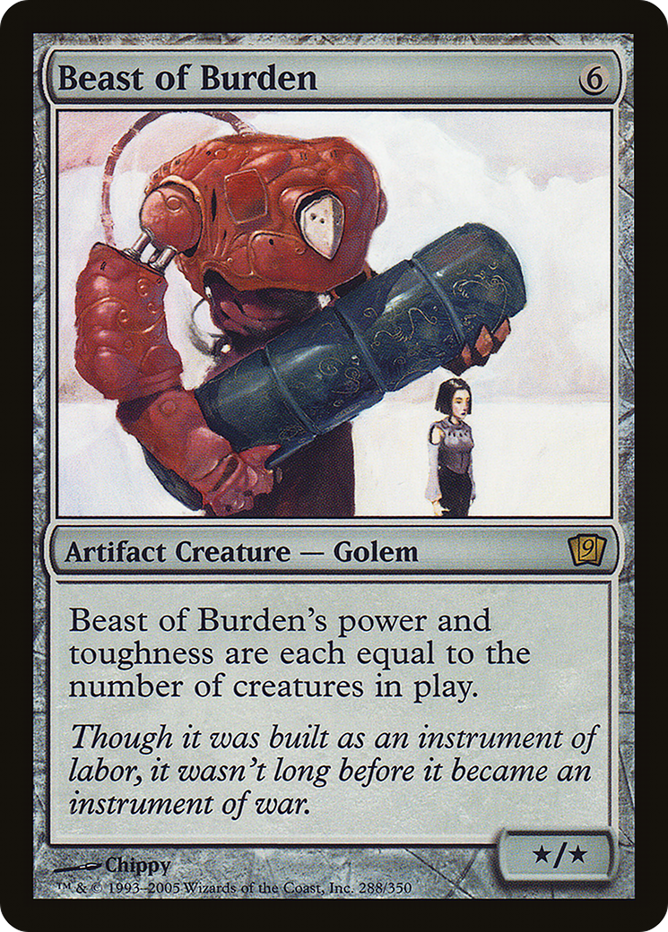 Beast of Burden (288) - Ninth Edition