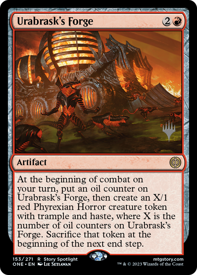 Urabrask's Forge (153) Foil - Phyrexia: All Will Be One Promos