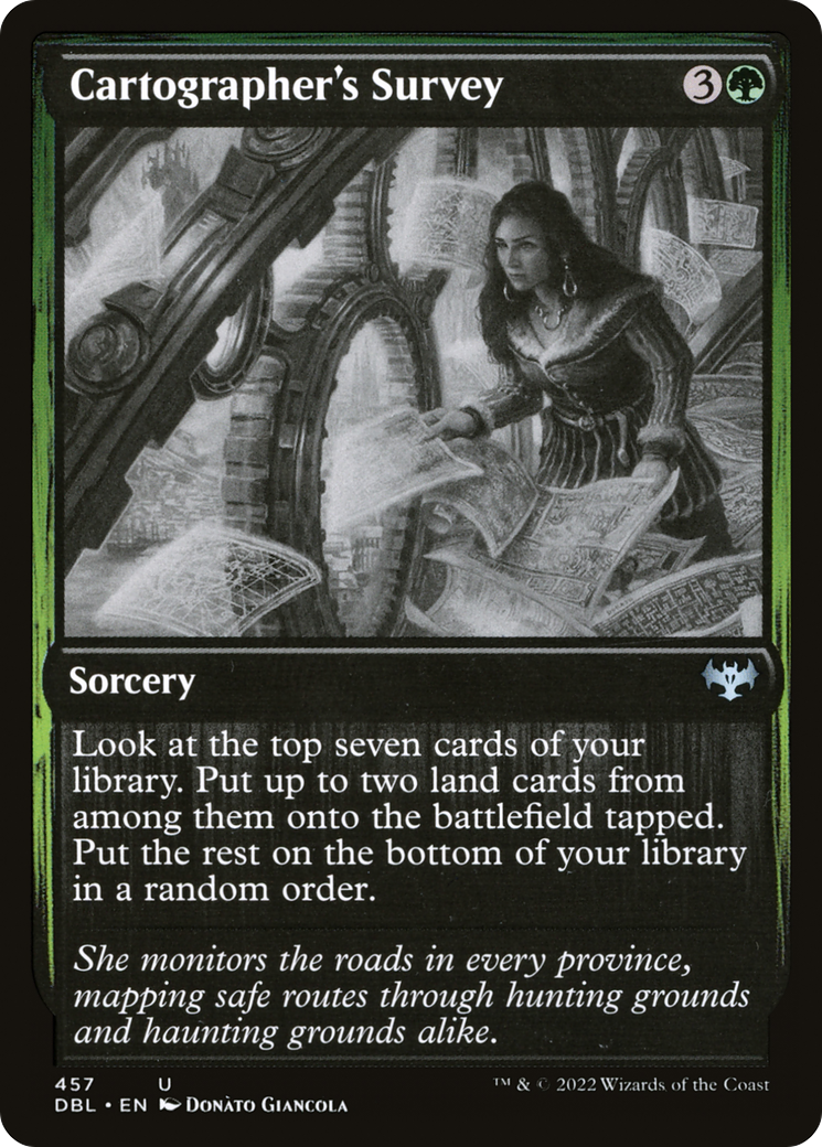 Cartographer's Survey (457) - Innistrad: Double Feature