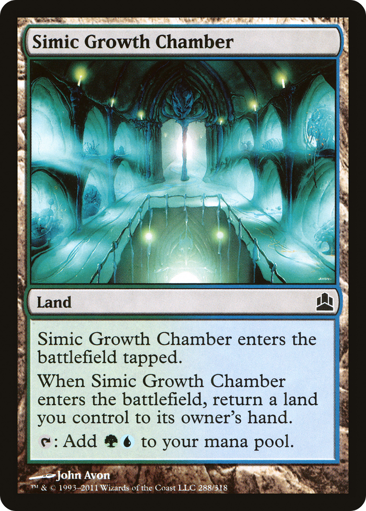 Simic Growth Chamber (288) - Commander 2011