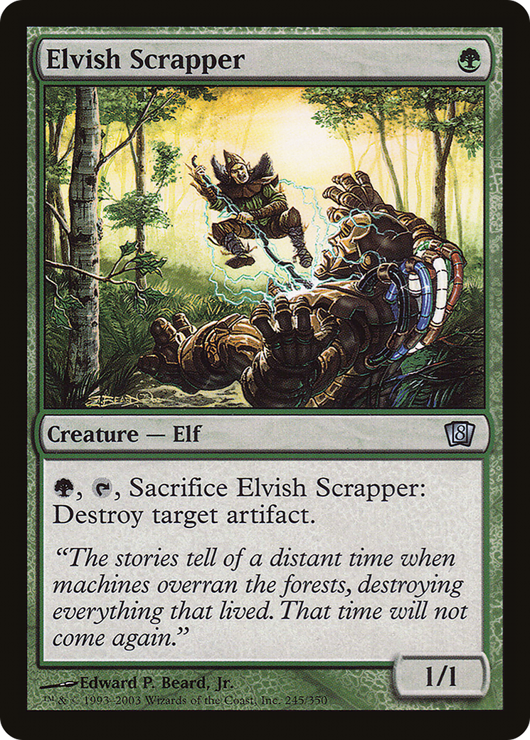 Elvish Scrapper (245) - Eighth Edition