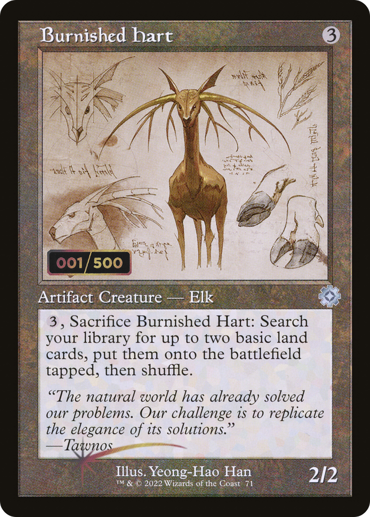 Burnished Hart (Retro) (71z) Foil - The Brothers' War Retro Artifacts