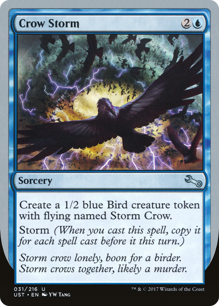 Crow Storm (031) Foil - Unstable