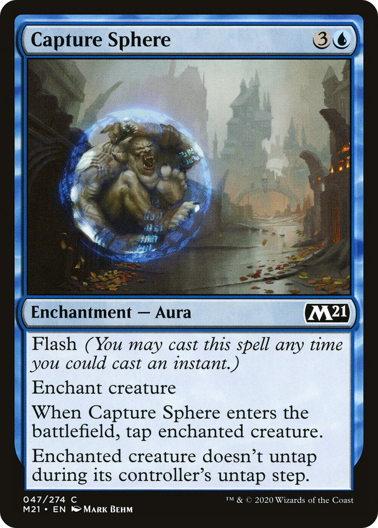 Capture Sphere (047) Foil - Core Set 2021