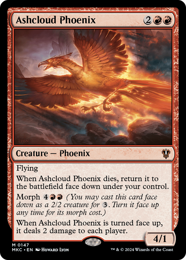 Ashcloud Phoenix (147) - Murders at Karlov Manor Commander