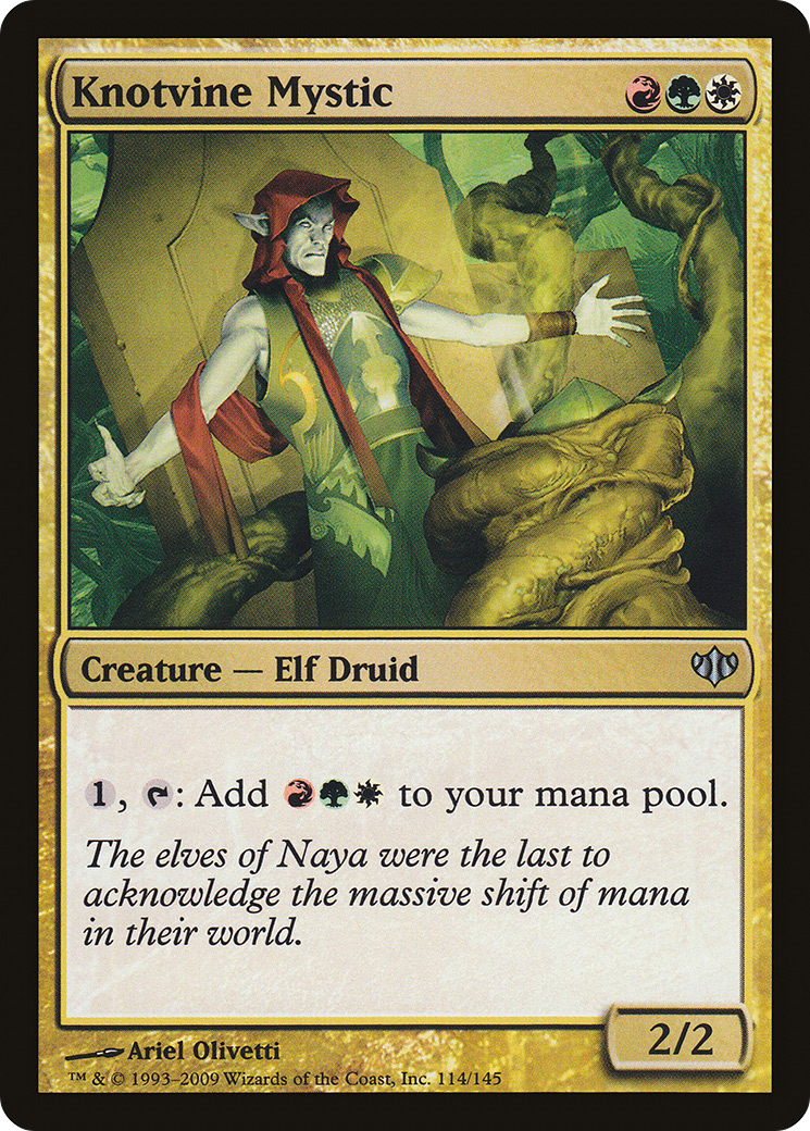 Knotvine Mystic (114) Foil - Conflux