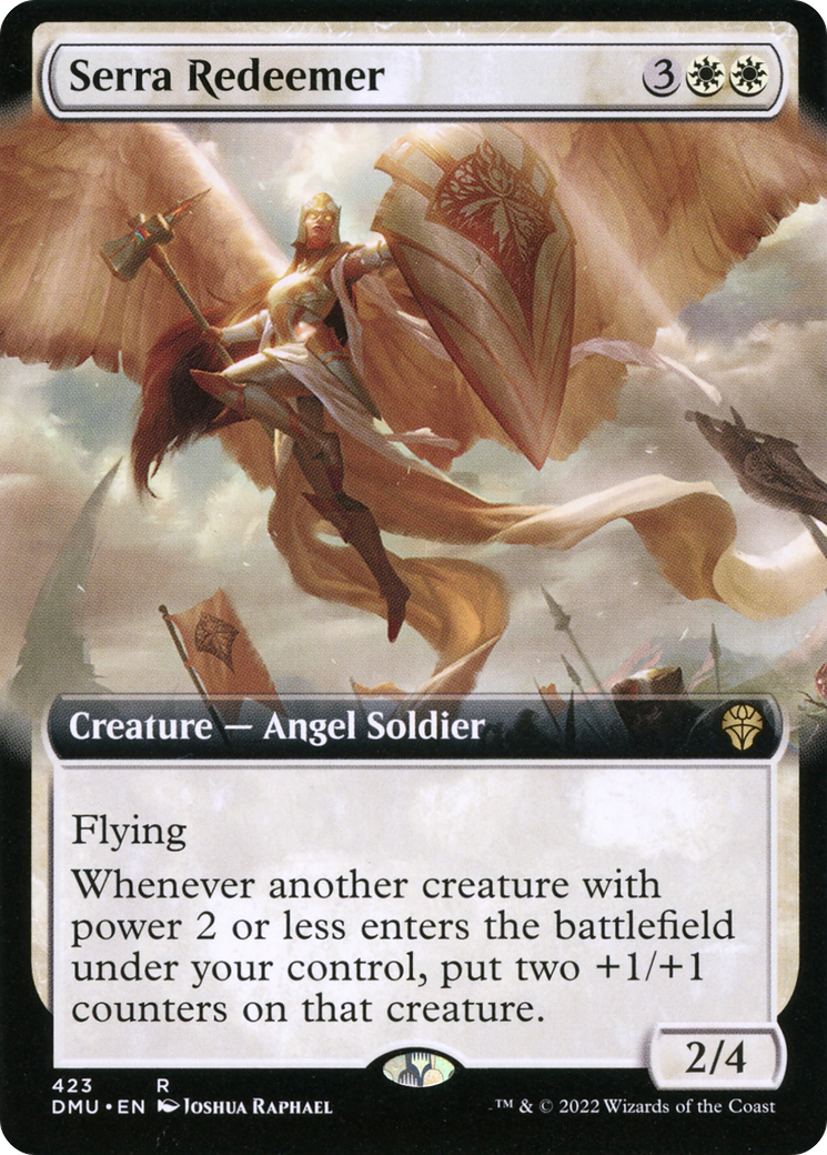 Serra Redeemer (Extended Art) (423) Foil - Dominaria United