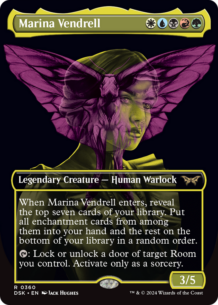 Marina Vendrell (Showcase) (360) Foil - Duskmourn: House of Horror