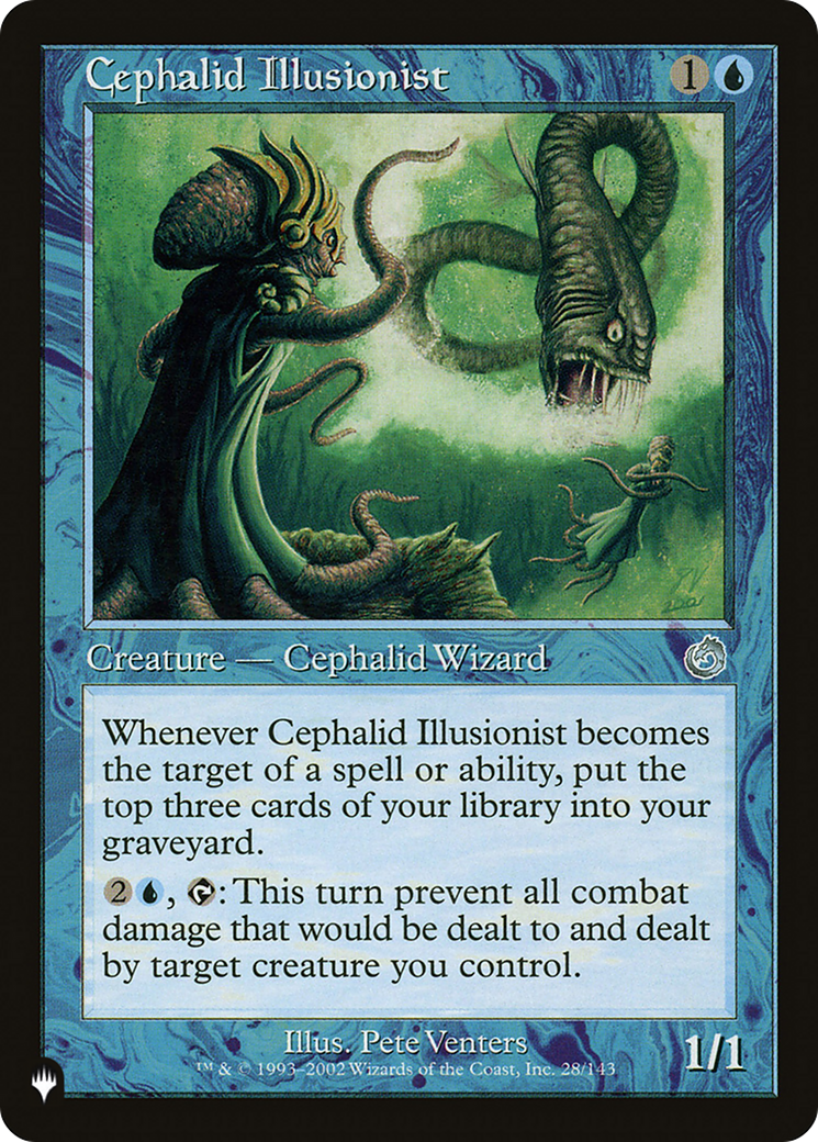 Cephalid Illusionist (Retro) (TOR-28) - The List