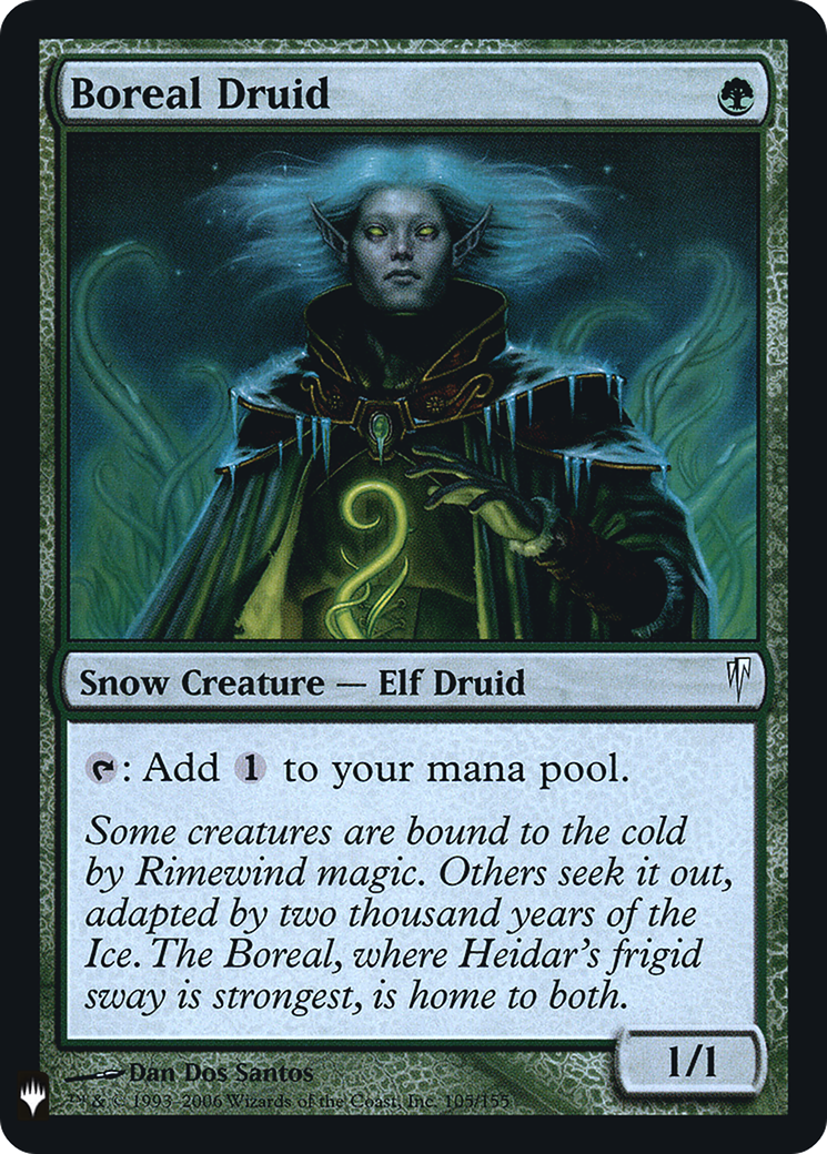 Boreal Druid (CSP-105) Foil - The List