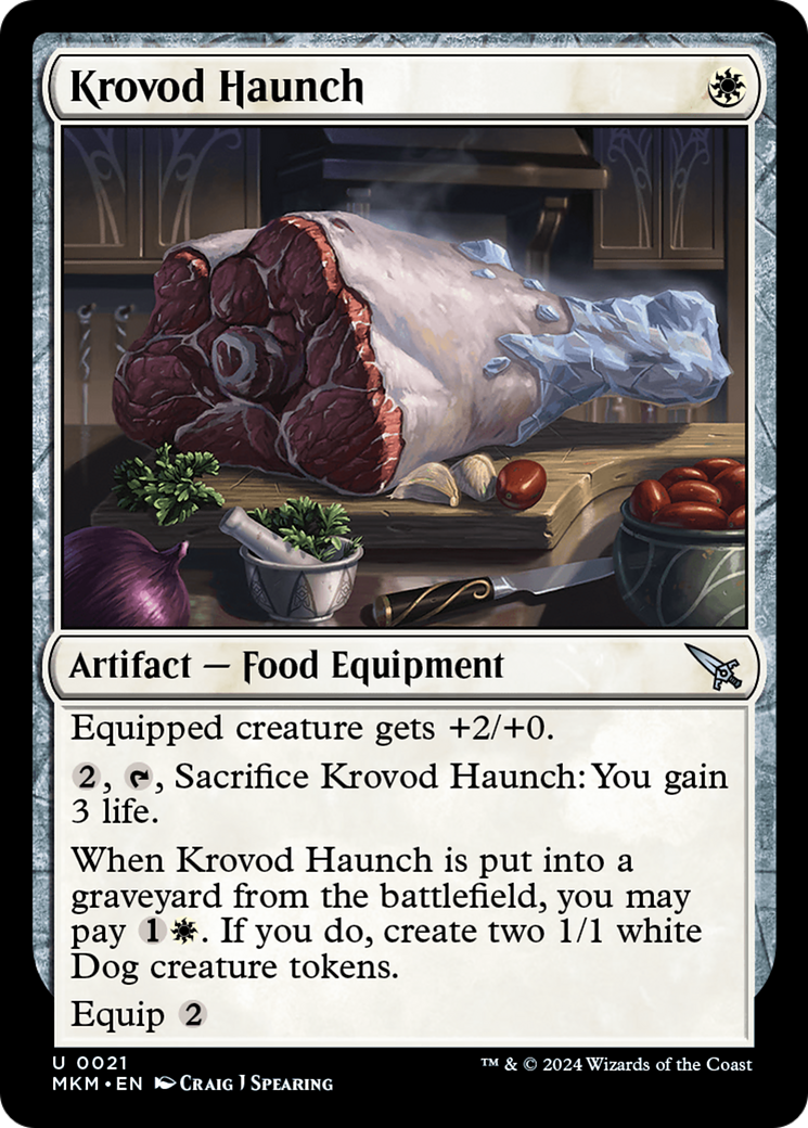 Krovod Haunch (021) Foil - Murders at Karlov Manor