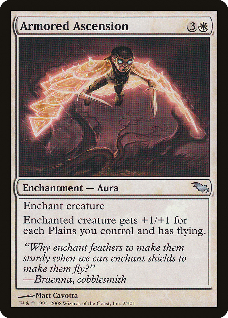 Armored Ascension (002) Foil - Shadowmoor