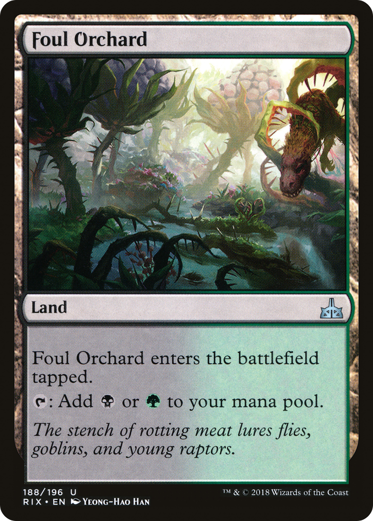 Foul Orchard (188) Foil - Rivals of Ixalan