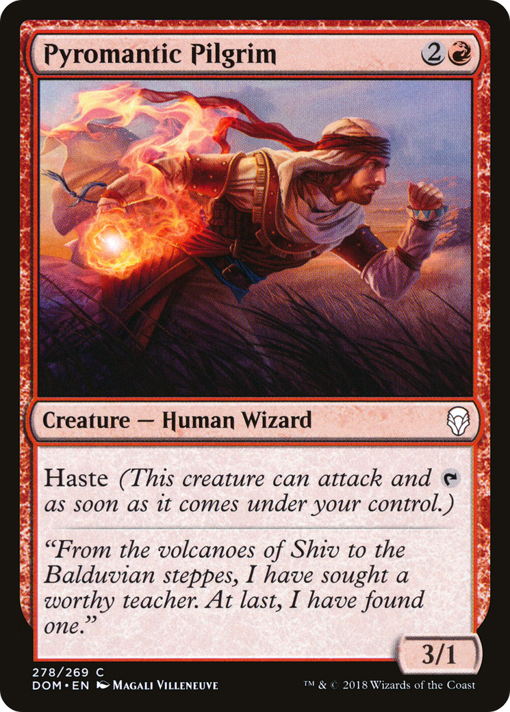 Pyromantic Pilgrim (278) - Dominaria