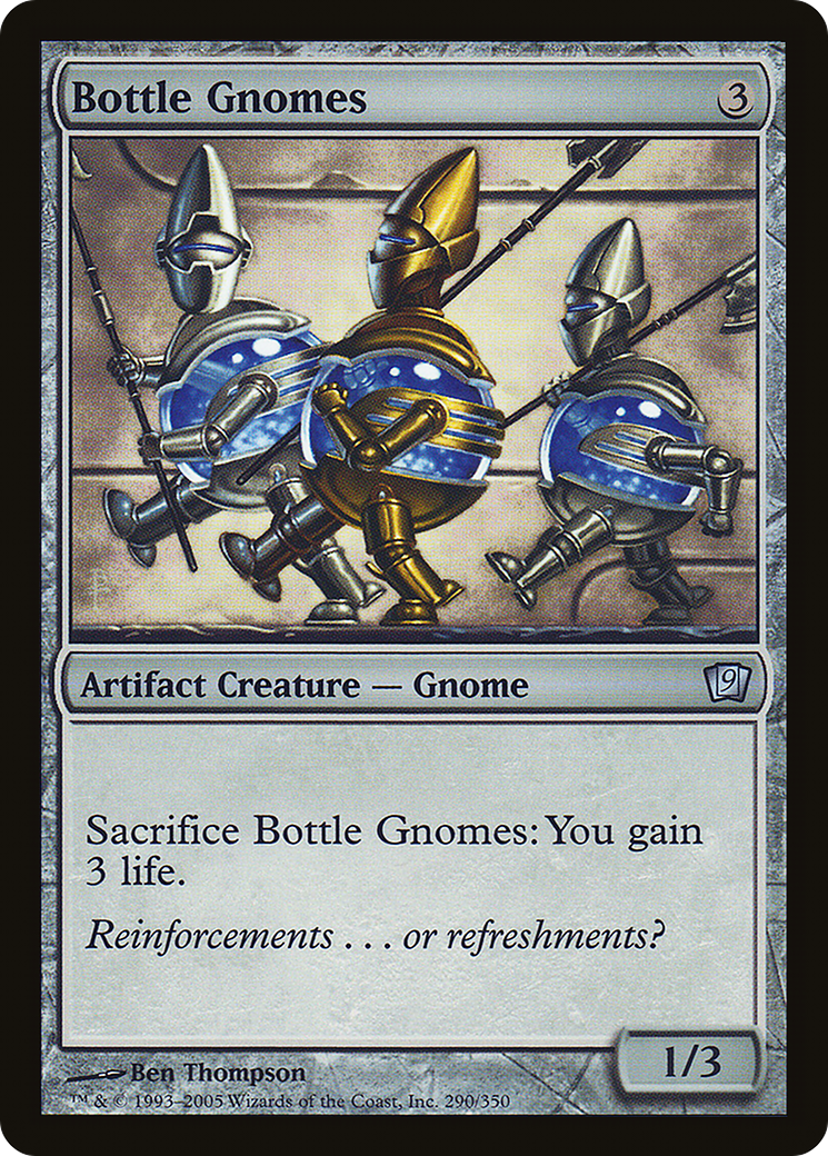 Bottle Gnomes (290) Foil - Ninth Edition