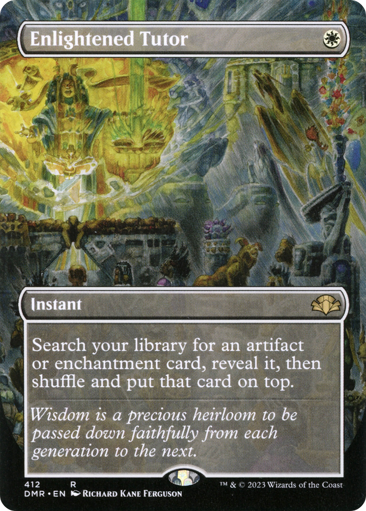 Enlightened Tutor (412) - Dominaria Remastered