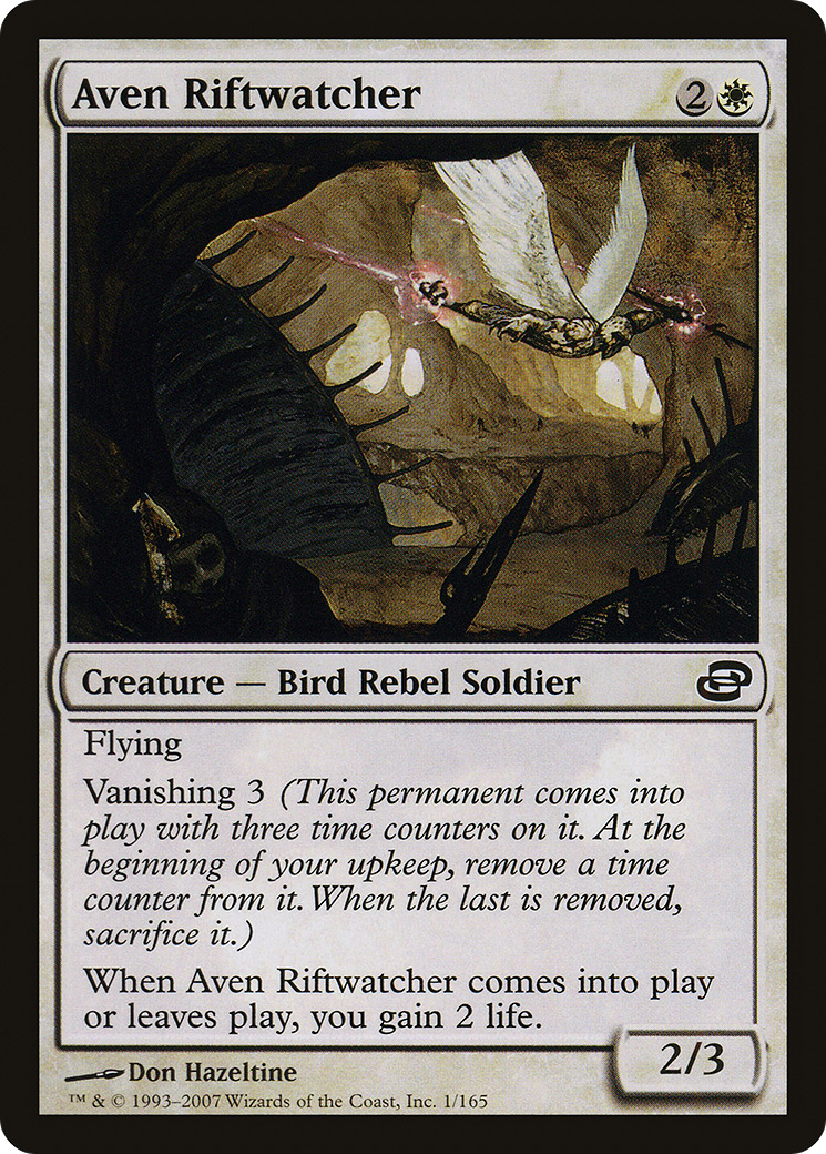 Aven Riftwatcher (001) Foil - Planar Chaos
