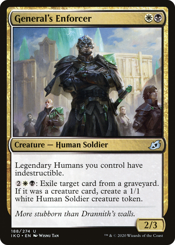 General's Enforcer (188) Foil - Ikoria: Lair of Behemoths