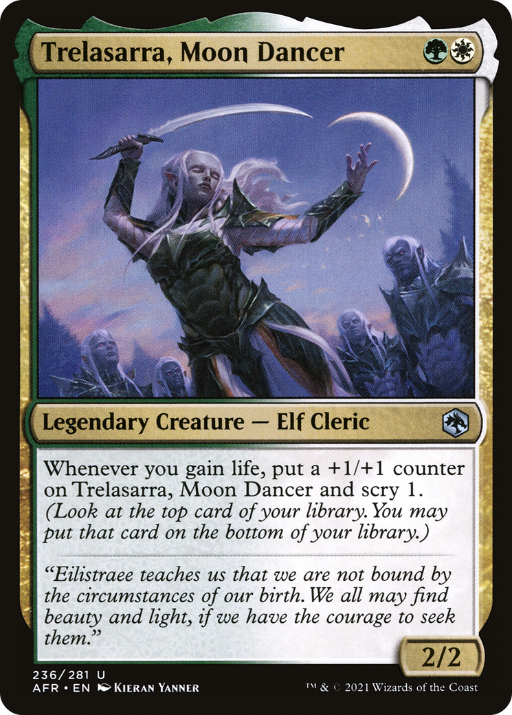 Trelasarra, Moon Dancer (236) Foil - Adventures in the Forgotten Realms