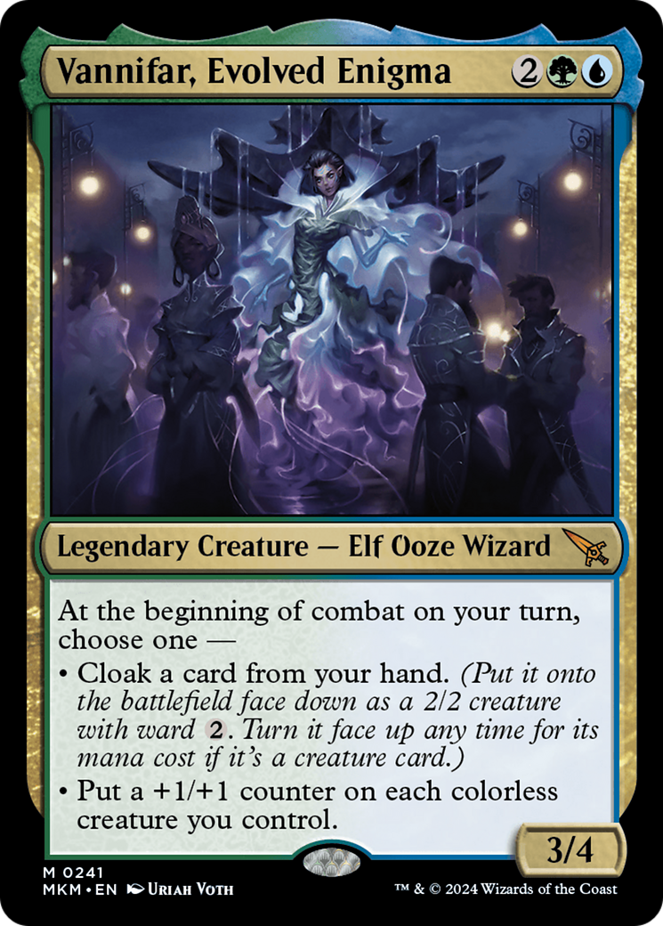 Vannifar, Evolved Enigma (241) Foil - Murders at Karlov Manor