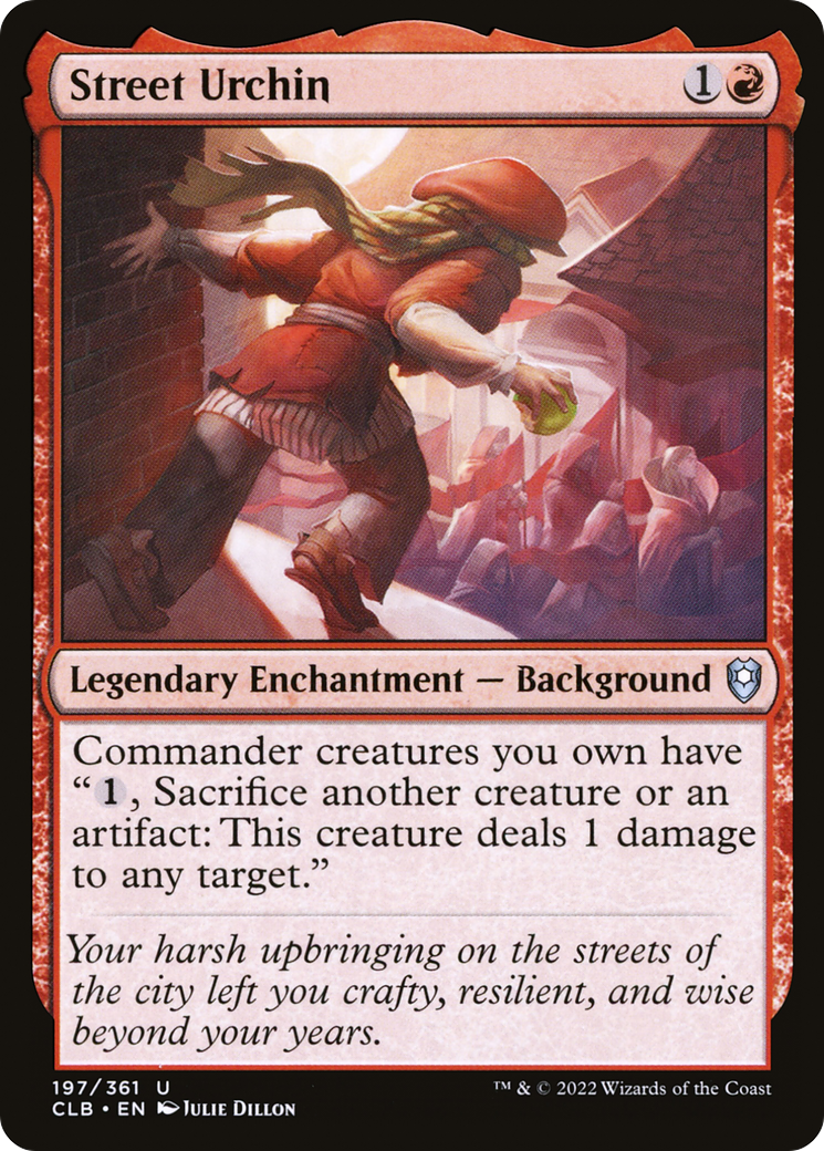 Street Urchin (197) Foil - Commander Legends: Battle for Baldur's Gate