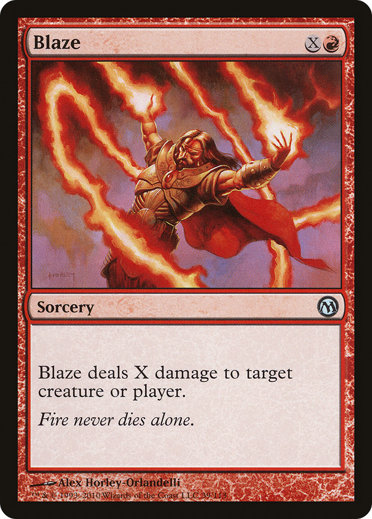 Blaze (039) - Duels of the Planeswalkers