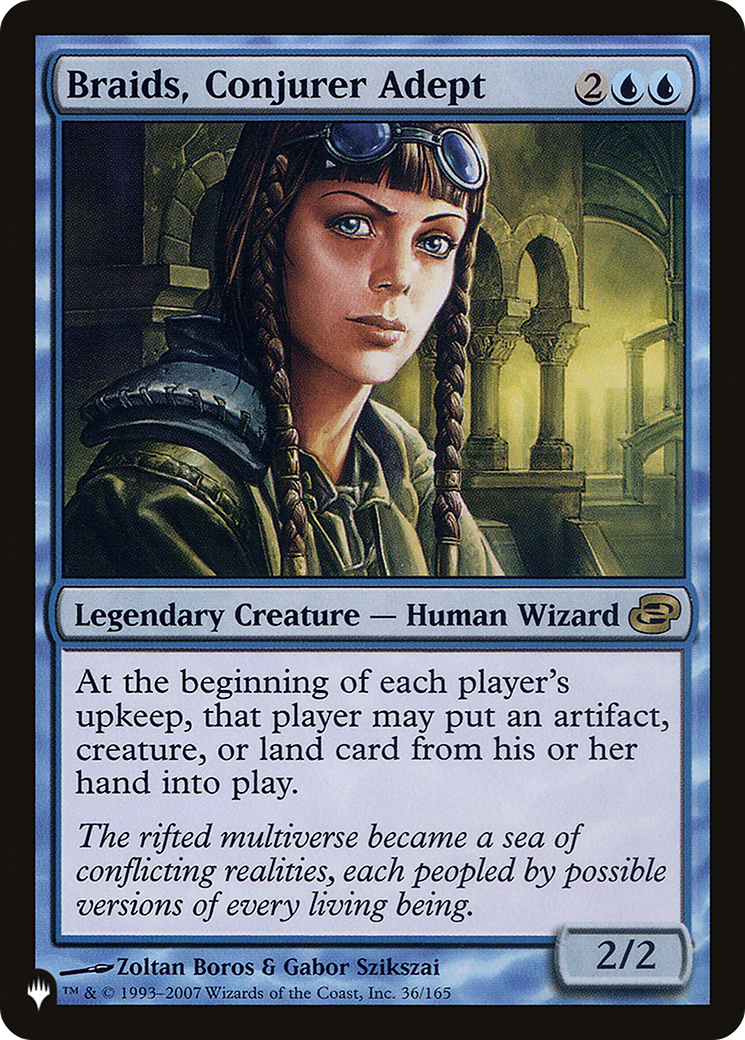 Braids, Conjurer Adept (PLC-36) - The List