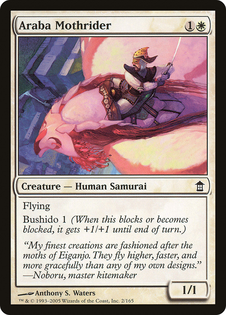 Araba Mothrider (002) - Saviors of Kamigawa