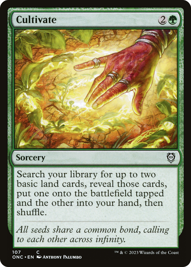 Cultivate (107) - Phyrexia: All Will Be One Commander