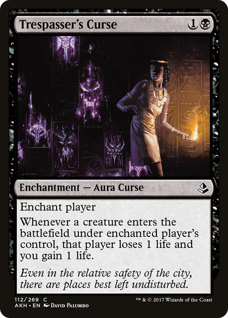 Trespasser's Curse (112) Foil - Amonkhet