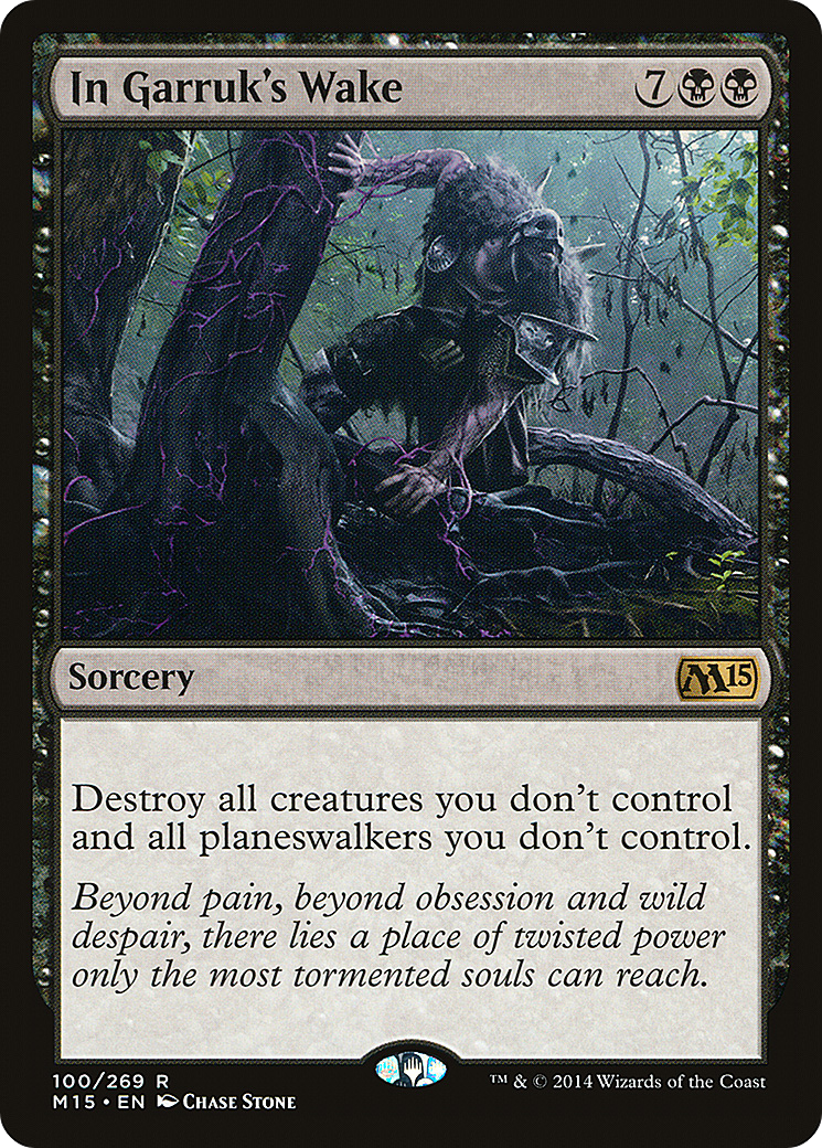 In Garruk's Wake (100) Foil - Magic 2015