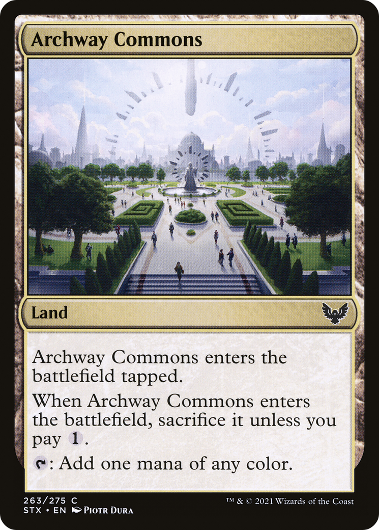 Archway Commons (263) - Strixhaven: School of Mages