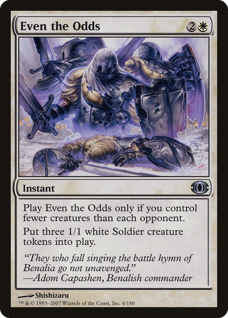 Even the Odds (006) - Future Sight