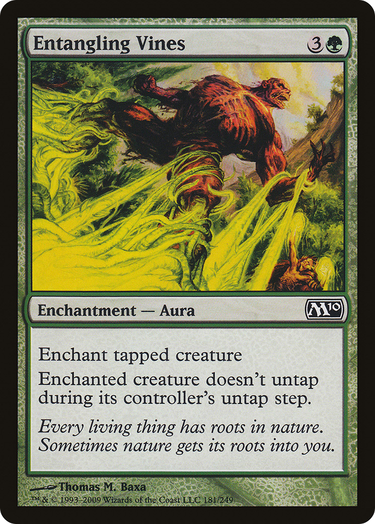 Entangling Vines (181) Foil - Magic 2010