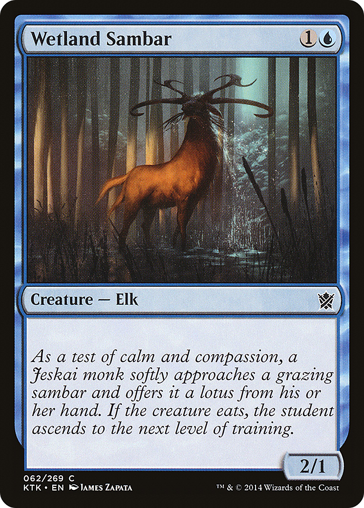 Wetland Sambar (062) - Khans of Tarkir