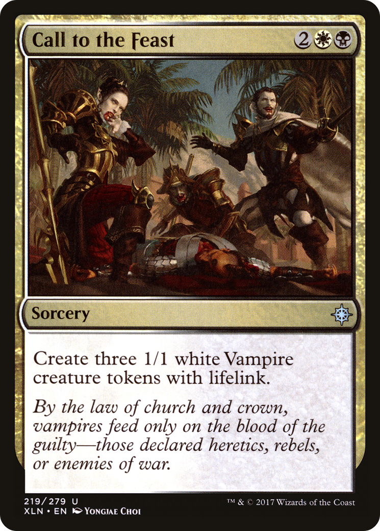 Call to the Feast (219) Foil - Ixalan