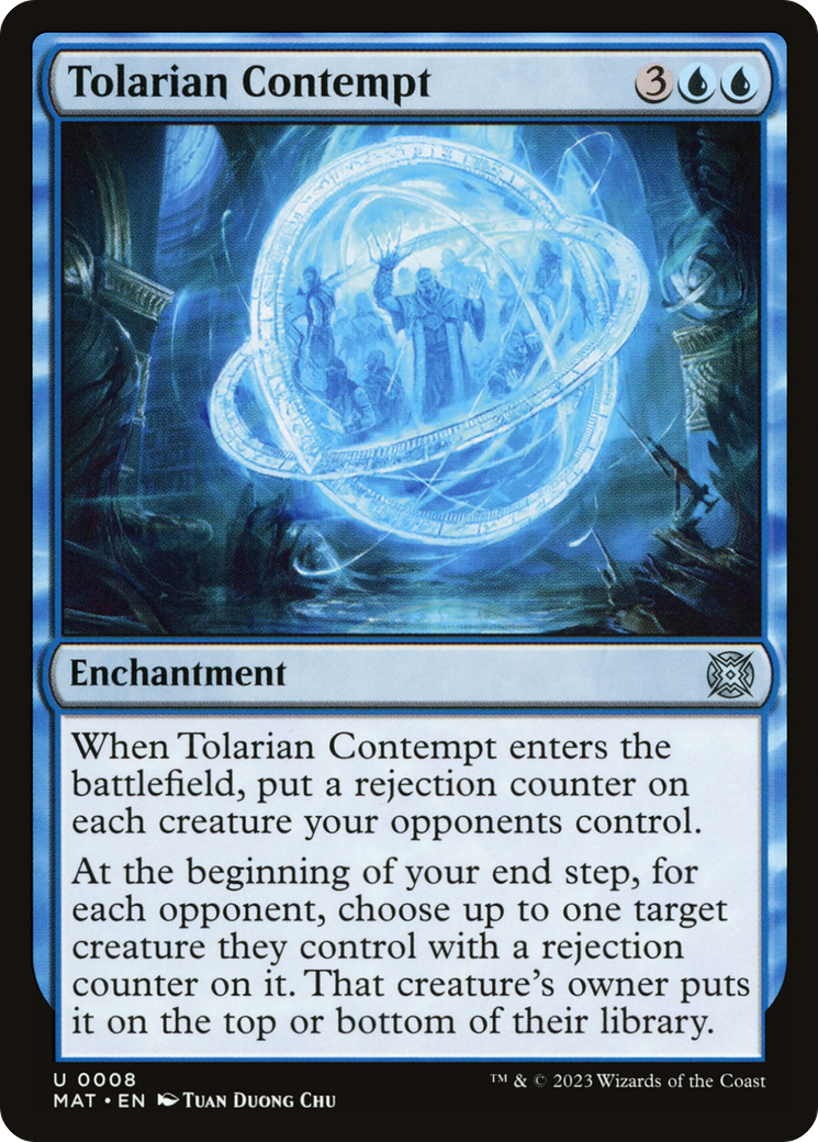Tolarian Contempt (008) Foil - March of the Machine: The Aftermath
