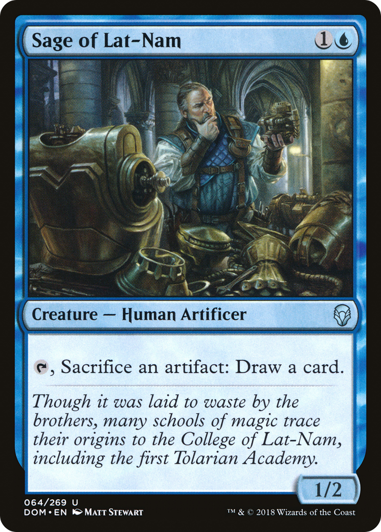 Sage of Lat-Nam (064) Foil - Dominaria