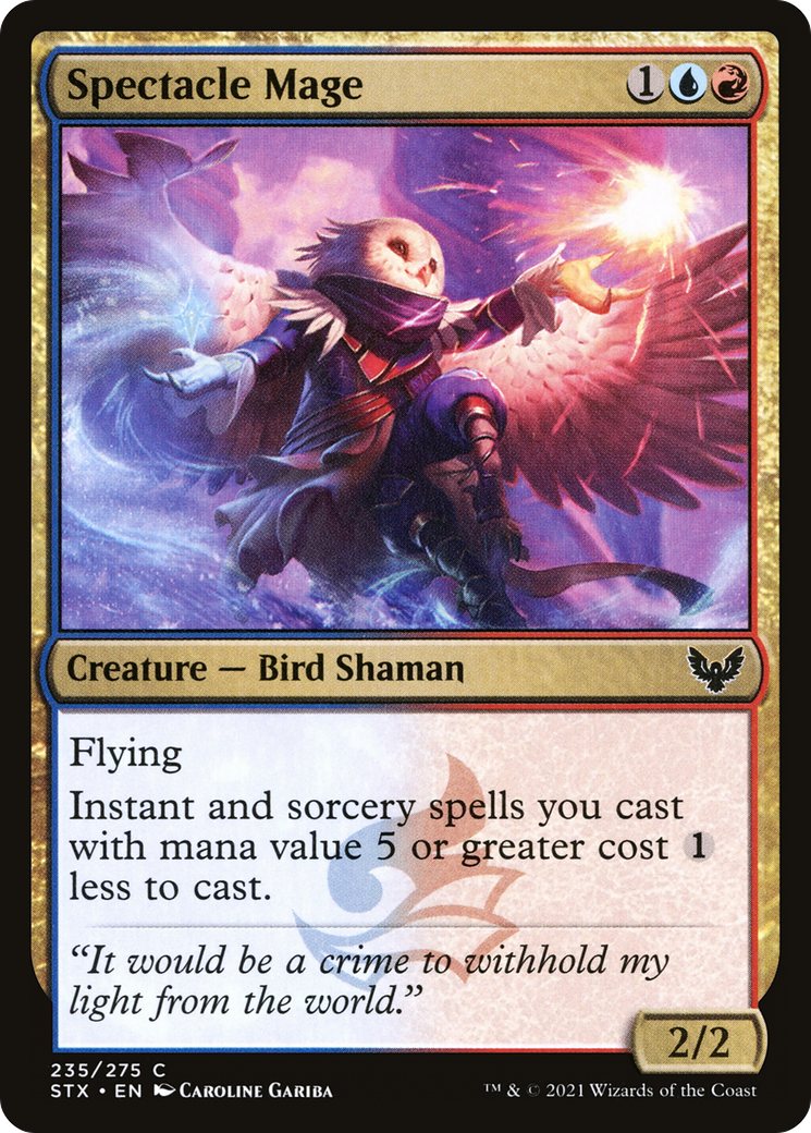 Spectacle Mage (235) Foil - Strixhaven: School of Mages