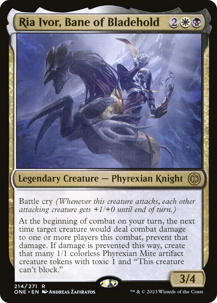 Ria Ivor, Bane of Bladehold (214) - Phyrexia: All Will Be One