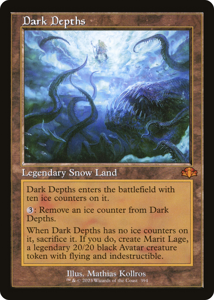 Dark Depths (Retro) (394) Foil - Dominaria Remastered