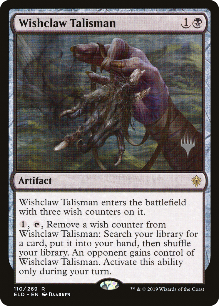 Wishclaw Talisman (110) - Throne of Eldraine Promos