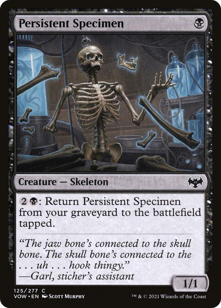 Persistent Specimen (125) Foil - Innistrad: Crimson Vow