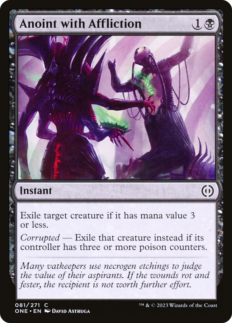 Anoint with Affliction (081) - Phyrexia: All Will Be One